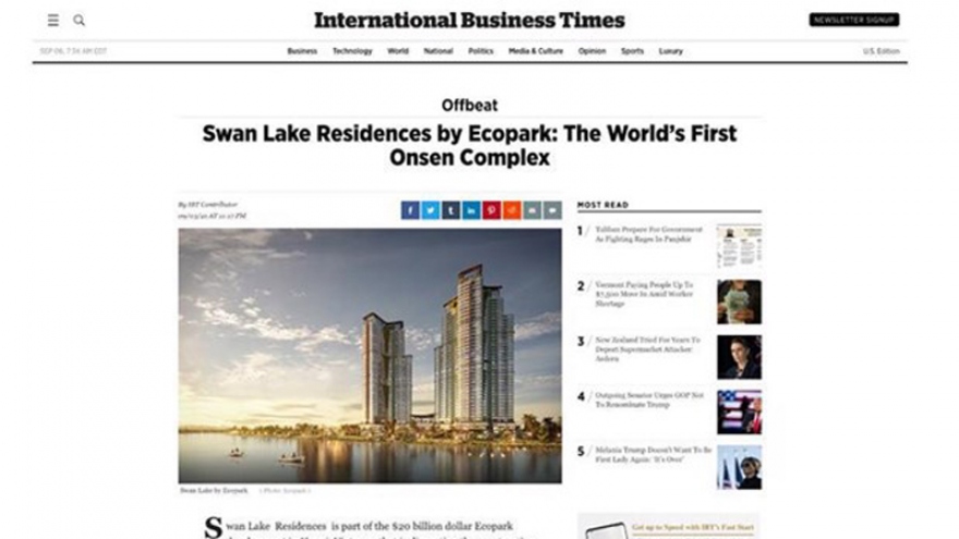Vietnam’s onsen complex touted as world's first in UK, US newspapers